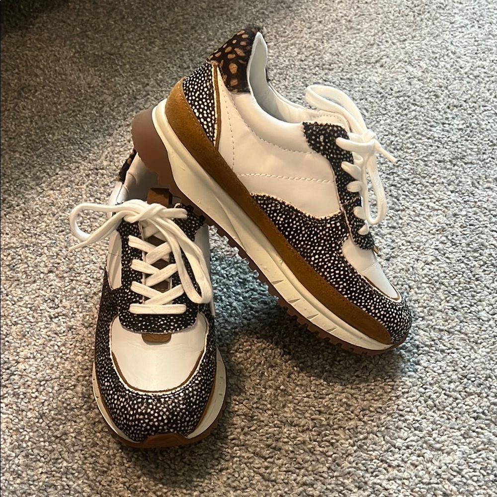 Madewell Sneakers spotted calf hair